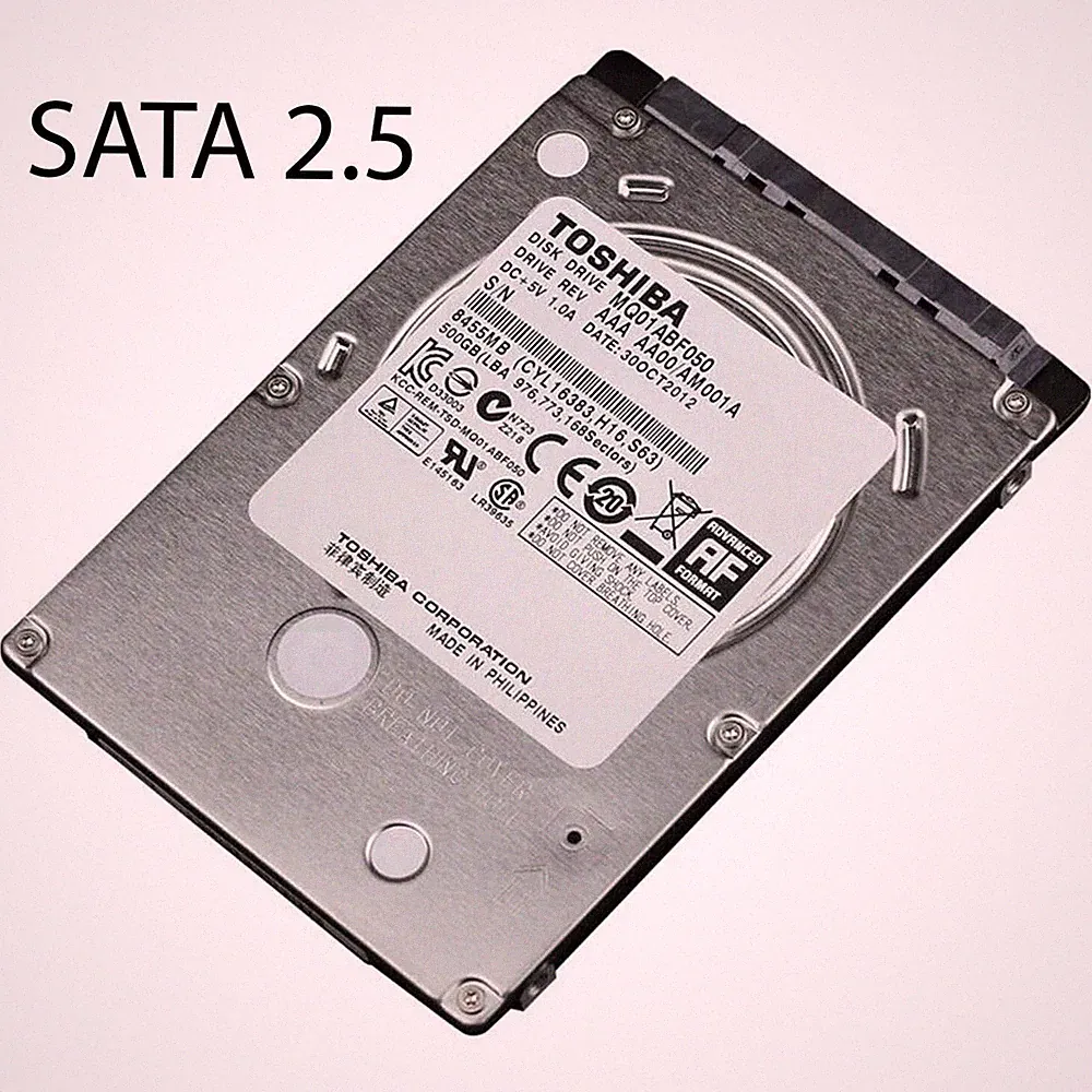 500GB HDD 2.5" SATA Hard Drive for Laptop with Windows 7 Pro Installed Legacy